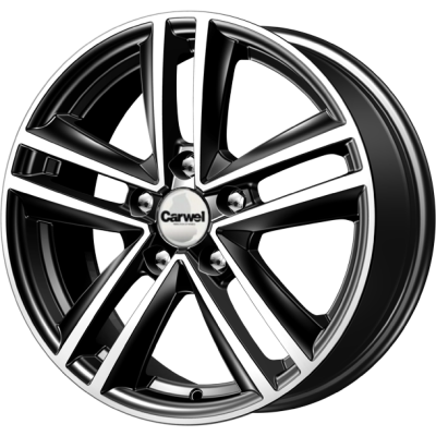 Carwel Неро 16x6.5 5x100 ET43 DIA57.1