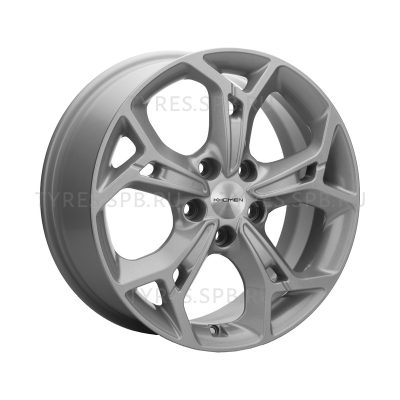 Khomen KHW 1702 F-SILVER 17x7 5x112 ET49 DIA57.1